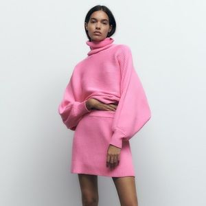 Zara Pink sweater set
